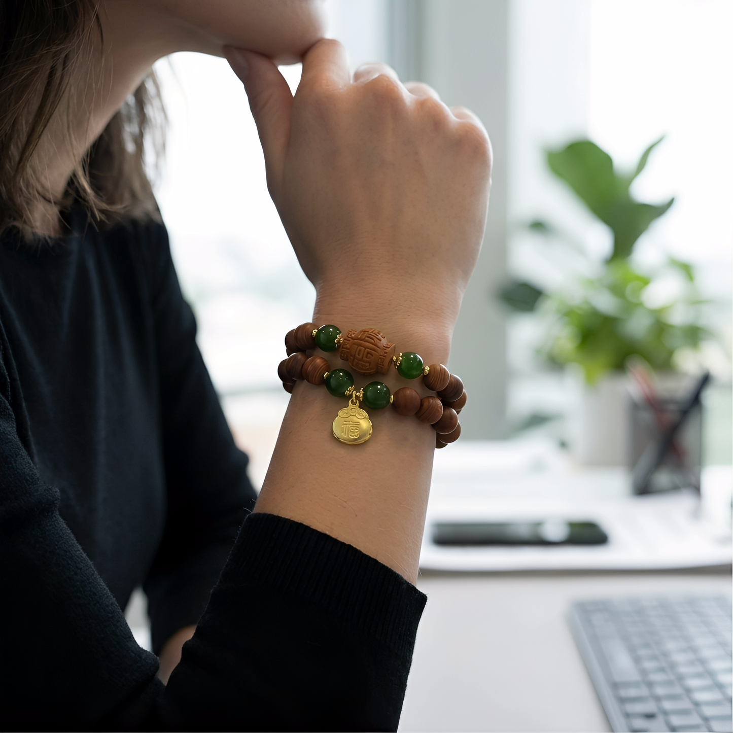 Long Story Short, I Survived | Thuja Wood Bracelets