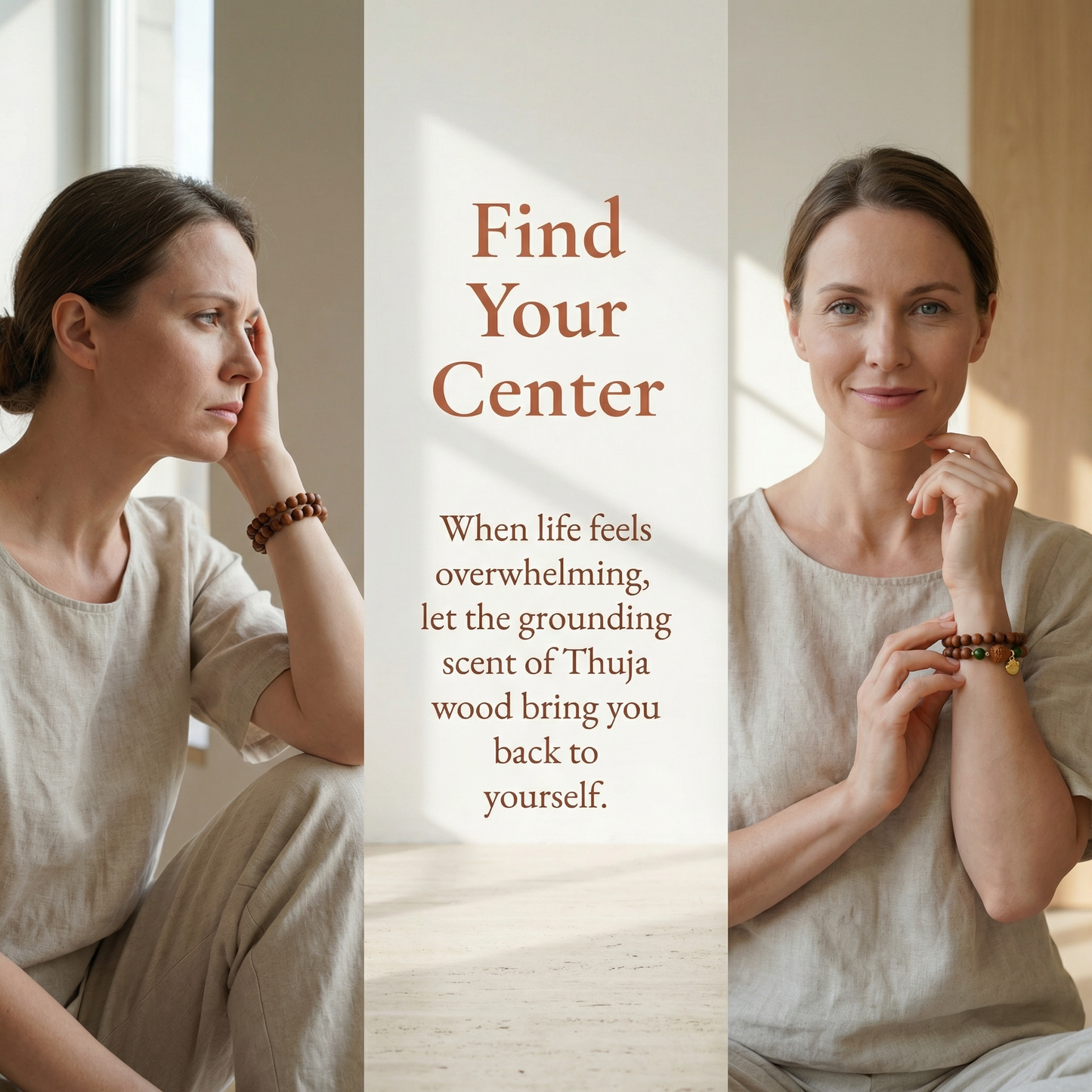Long Story Short, I Survived | Thuja Wood Bracelets